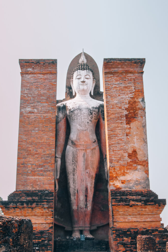 Statua del Buddha a Sukhothai