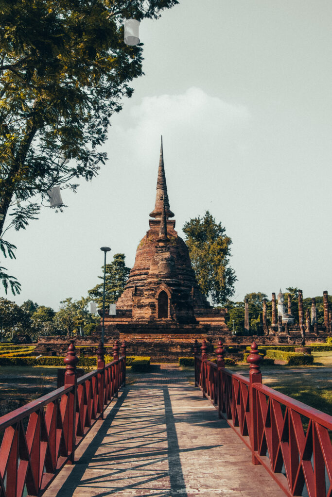 Pagoda a Sukhothai