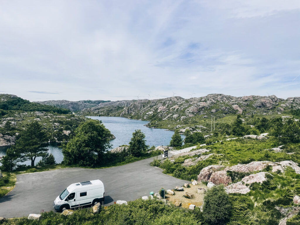 Road trip in Norvegia con furgone