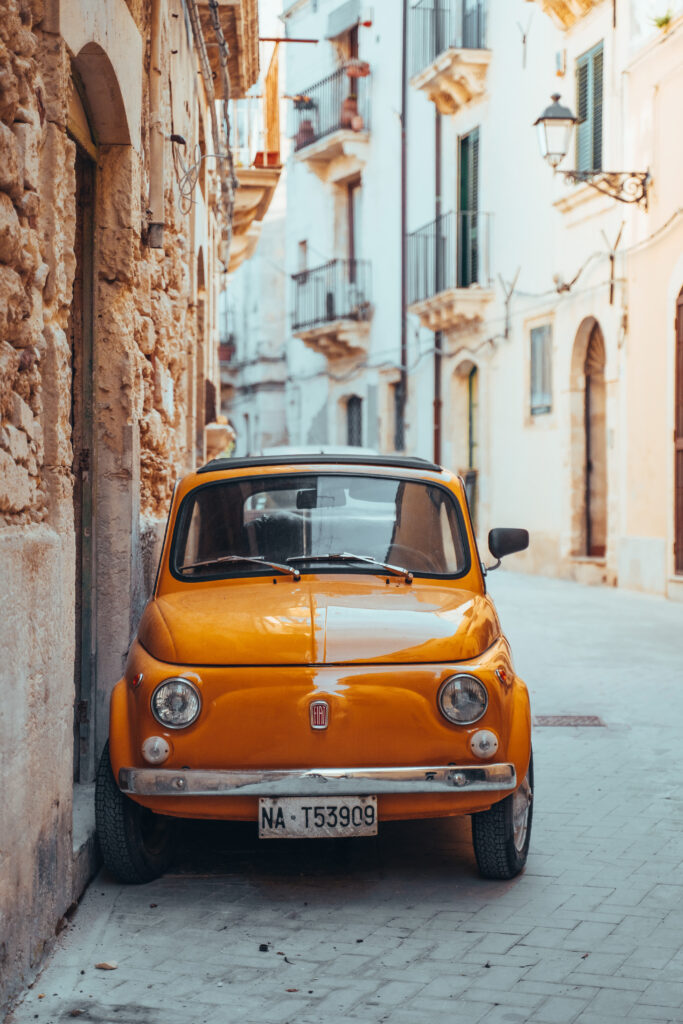 Fiat 500 in Sicilia dolce vita