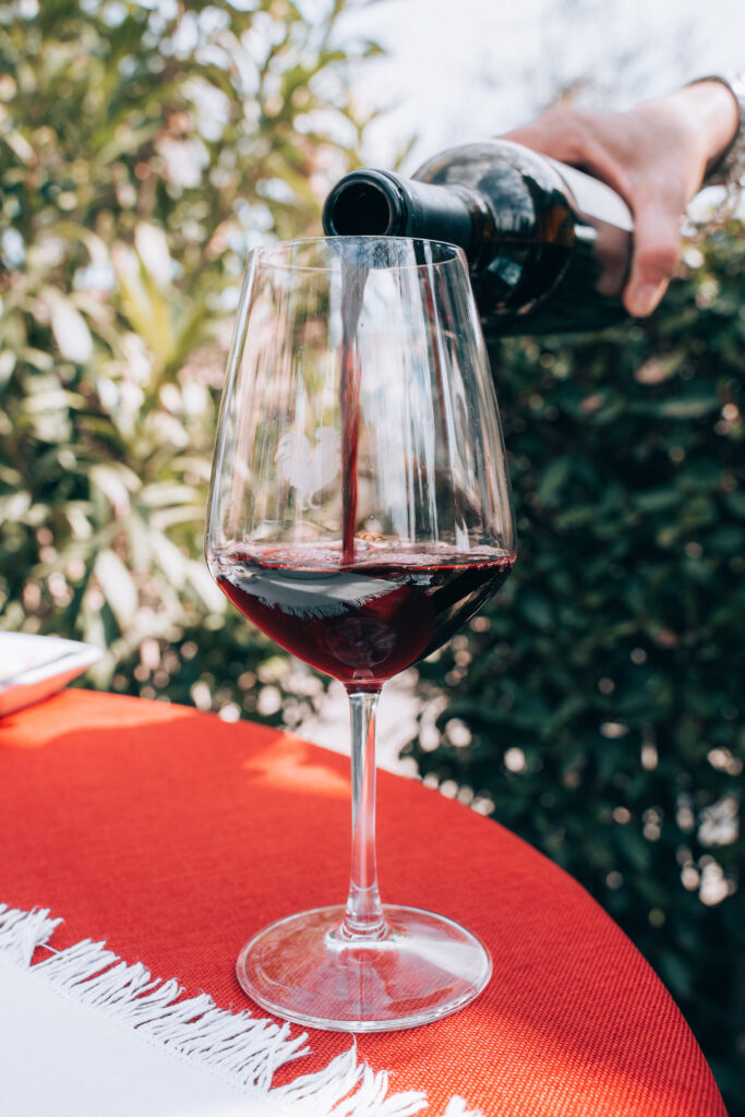 Degustazione di vino nel Chianti Classico