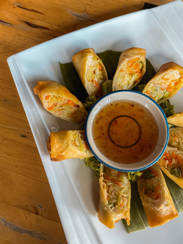 Spring roll in Thailandia come nomade digitale