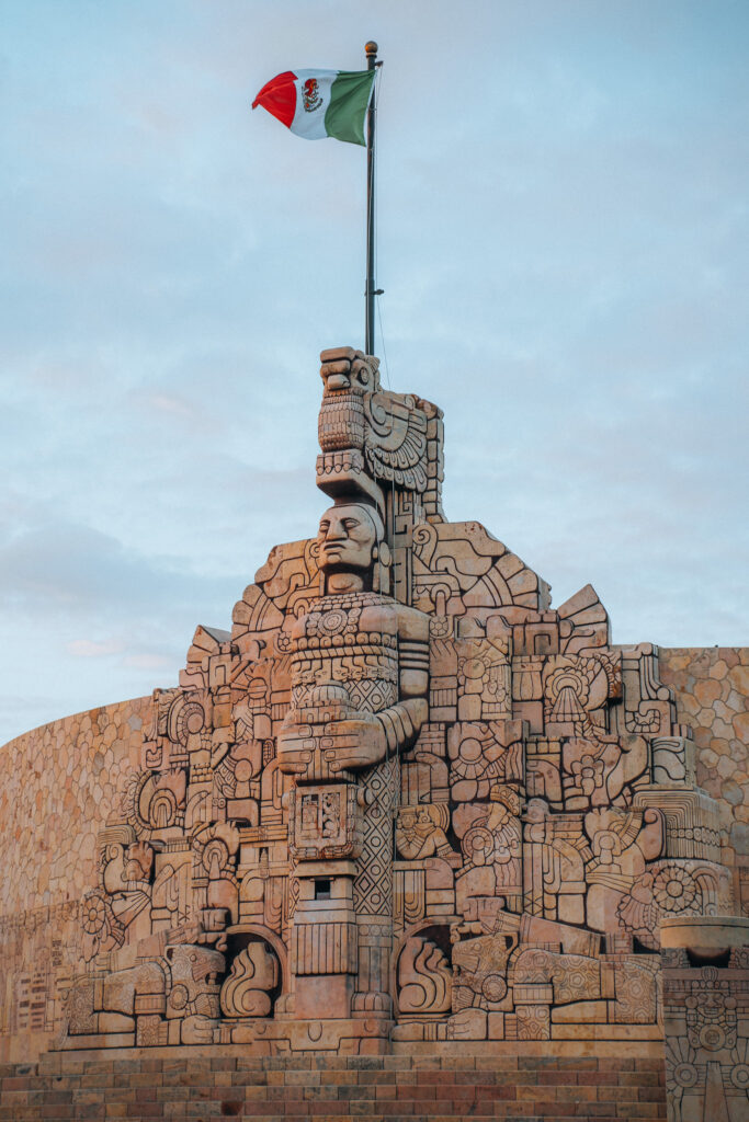 Monumento a La Patria a Merida nello Yucatan cosa vedere in 10 o 15 giorni