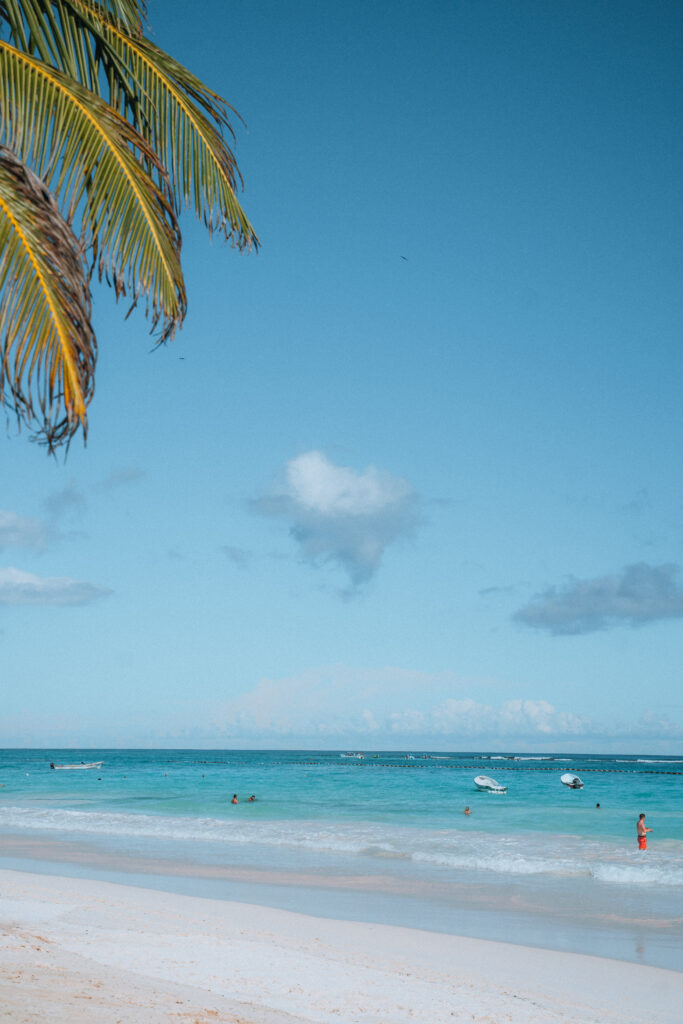 Spiaggia caraibica a Tulum nello Yucatan cosa vedere in 10 o 15 giorni