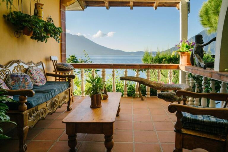 Dove dormire sul Lago Atitlan con la vista migliore