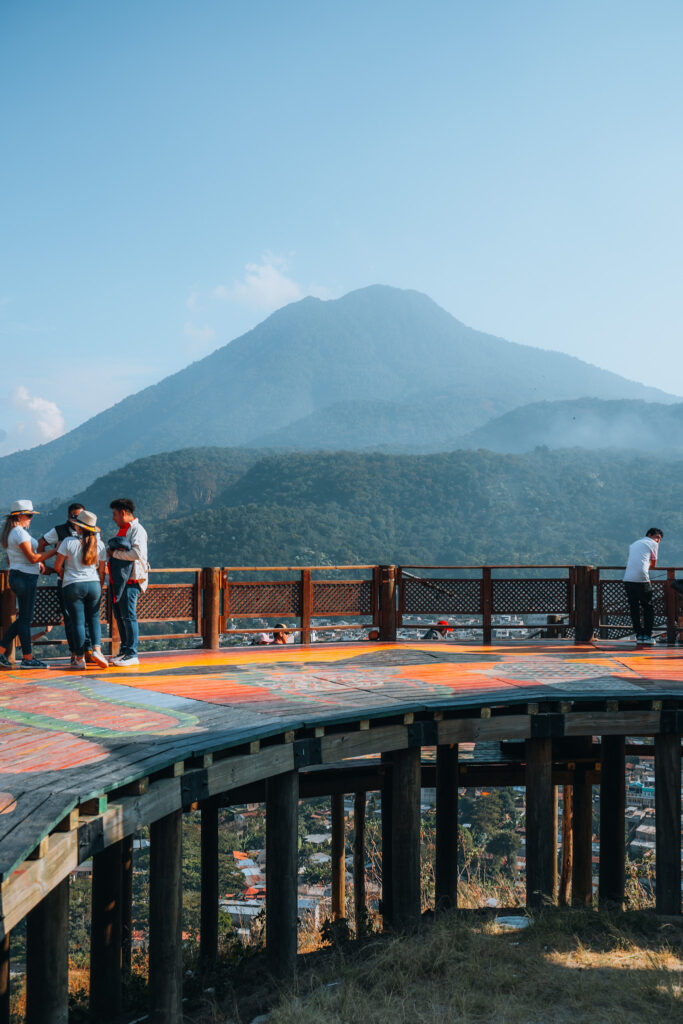 Il miglior punto panoramico sul Lago Atitlan