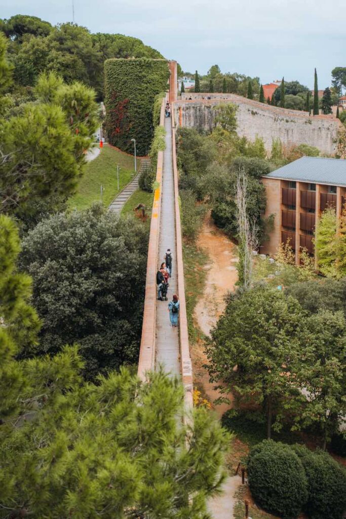 Girona e le mura