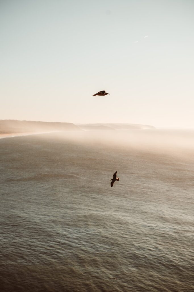 Tramonto Nazare Portogallo